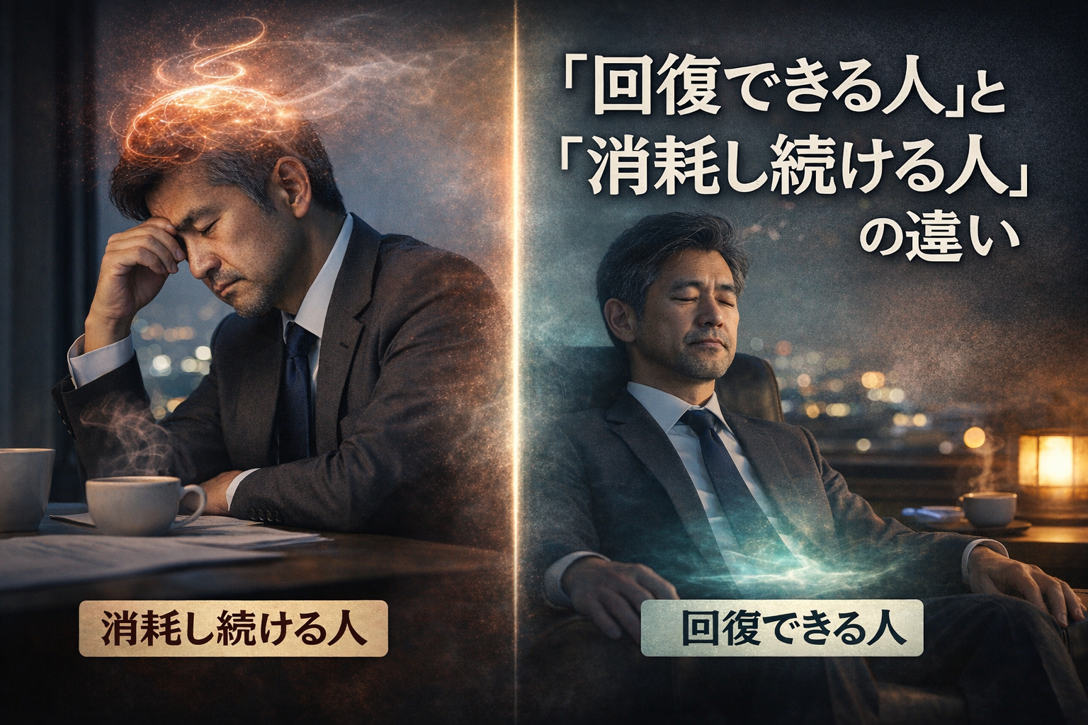 ゆかいさぽーとストレスマネジメント研究所の「回復できる人」と「消耗し続ける人」の違い